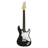 Aria 714-STD Series Electric Guitar in Black